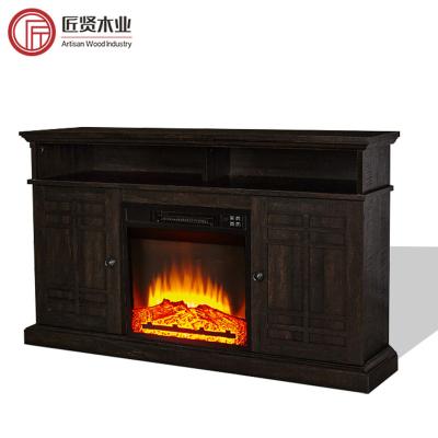 China Hotel Living Room Simulation Led 3D Free Frame TV Cabinet Fireplace Electric Mantel Fireplace Stove for sale