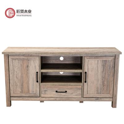 China Simple Modern Household Living Room Furniture (Other) Cheap Wooden Stand TV Stand Adjustable for sale