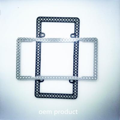 China Steel PVC Customized Gray Card Plate Frame Metal PVC Assembly Factory Price for sale