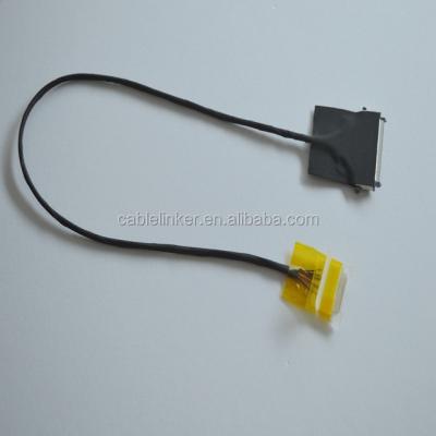 China pex electronic micro connector i connector 30pin 40pin lvds coaxial cable for sale