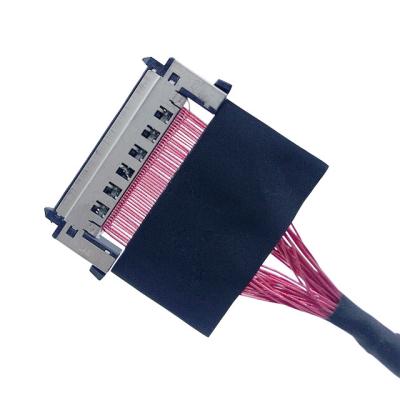 China LCD Display JAE FI-RE41 Housing LVDS Cable Monitor To PC Cable for sale