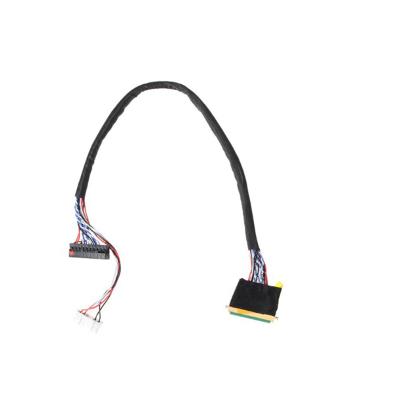 China LCD I-PEX 20453-20455 40 Pin LED Ribbon Cable 6 Bit LED LVDS LCD LVDS Screen Cable for sale