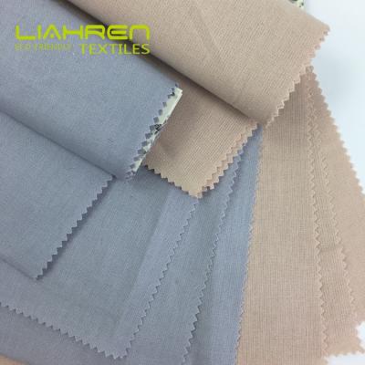 China Sustainable Wholesale Custom Colors 250cm Width 30% Hemp /70% Organic Cotton Plain Bed Linen Fabric for sale