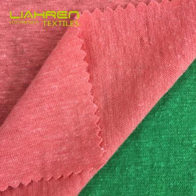 China Viable High Sales Pure Natural Hemp Knit Fabric 55%Hemp 45%Organic Cotton Jersey Fabric for sale