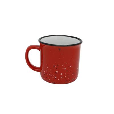 China Top Selling New Type Viable High Quality Ceramic Small Enamel Custom Mug for sale