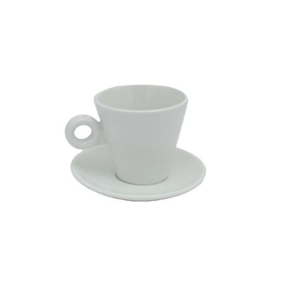 China Viable Factory Professional Porcelain Manufacture China Ceramic Cup And Saucer for sale