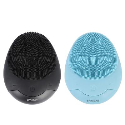 China Dropshipping Amazon New Design Skin Care Face DEEP CLEANING Electric Cleansing Sweep Rechargeable Waterproof Vibrating Clean Brush Facial Massager for sale