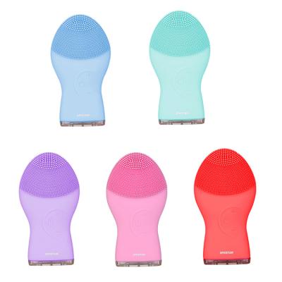 China Dropshipping Beauty Equipment Best Personal Care Skin Care Electric DEEP CLEANING Electric Deep Face Cleansing Waterproof Silicon Facial Remover Brush for sale