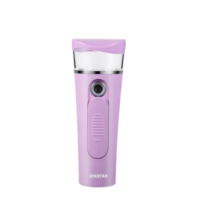 China Mini Face Nano Electric Mist Portable Usb Rechargeable Cool Sprayer Facial Moisturizer Spray For Travel Home Office for sale