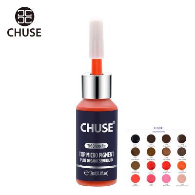 China Digital Tattoo Tools Micropigmentation 12ml Pigments 16 Color CHUSE Pigments Microblading Tattoo Ink Permanent for sale