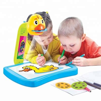 China ZILLE 3in1 Set Projector Plastic Educational Study Drawing Painting Toys for sale