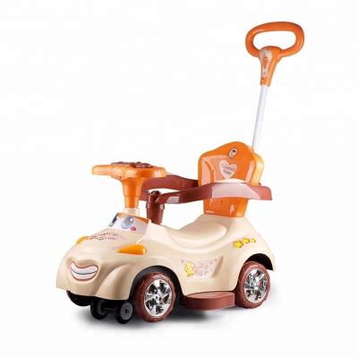 China Ride On Toy New 3in1 Hand Push Baby Ride On Car Four Wheels Twist Swing Car For Kids for sale