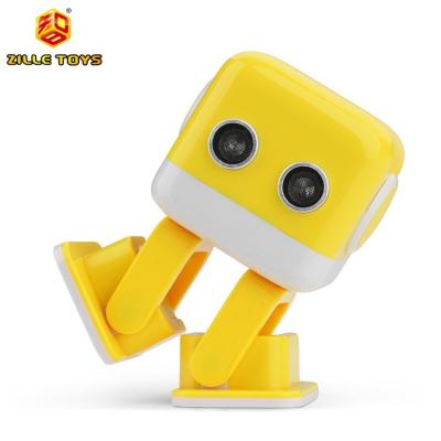 China ZILLE Educational Hot Selling Toy ZILLE Educational Horizontal Plane F9 APP/Radio Control Smart Musical RC Cubee Robot Dancing Educational Toys for sale