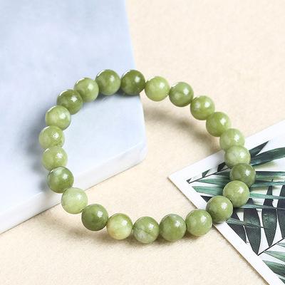 China Lucky Energy Light Colored Southern Cheap Wholesale Eco-Friendly Jade Beads Best Friend Bracelet for sale