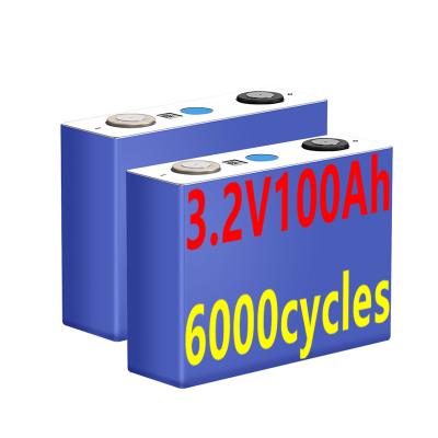 China LFP New 3.2V100Ah High Cycle Home Energy Storage Battery for sale