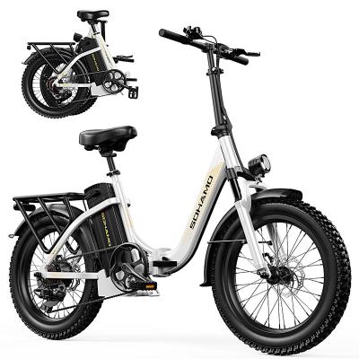 China Aluminum alloy fat tire electric bicycle lithium battery 750W hub brushless motor 48V 15Ah for sale