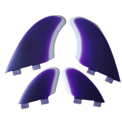 China NEW SEASIDE Quad Keel Fins Stable Surfboard Fins GFK for sale