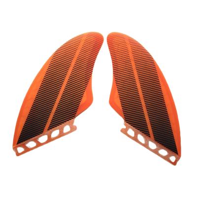 China Stable fiberglass with fins L height keel honeycomb fin sets with future base for sale