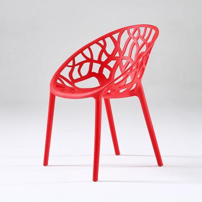 China Leisure chair dining chair red plastic dining chair leisure chair dining dining table and chair /morden high quality chairs for sale