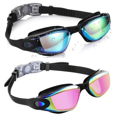 China Waterproof Anti Fog UV Protection Cheap Price Fits All Design One Piece Adjustable Strap Fits Anti Fog And UV Protection Wide View Swimming Goggles for sale