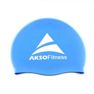 China Factory wholesale price adult 50g 55g top grade silicone waterproof durable eco-friendly swim cap swimming cap for sale