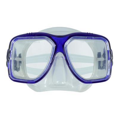 China 180 wide liquid myopic glass available china factory direct sale scuba face diving mask silicone tempered glasses for sale