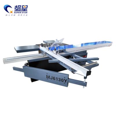 China Horizontal 45 Degree Plywood MDF Woodworking Machinery Precision Cutting Sliding Table Panel Saw for sale