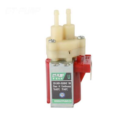 China DC 220~240V Small Family Homes Solenoid Pump Piston Micro Solenoid Water Pump Micro Electromagnetic Pump for sale