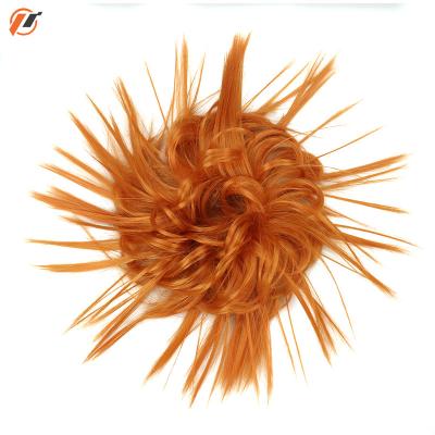 China Yaki gilt synthetic hair bun wigs synthetic hair extension hair with low price for sale