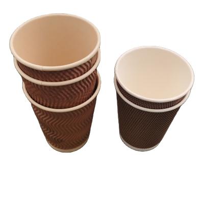 China Custom Printed Biodegradable Reusable Disposable Paper Cup Eco - Friendly 12 Oz Coffee For Life for sale