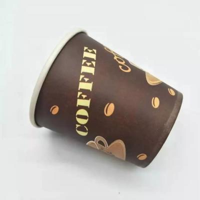 China Eco-friendly flower coffee paper cup, cheap paper coffee cups made in china, 8oz coffee to go cup for sale