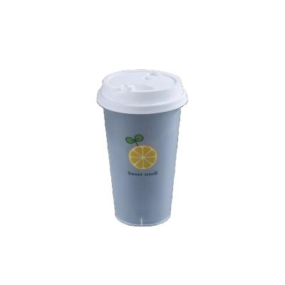 China Eco-Friendly Cold Cup Plastic 16 24 32 Ounce Spill Proof Clear Pets Disposable Customize Beer OEM Wall Tequila Logo Vodka Accessory Style Coffee for sale