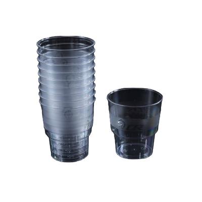 China Eco-friendly 7oz to 32oz Custom Printed Disposable PET Plastic Cup Transparent PP Wholesale PET Clear Cup for sale