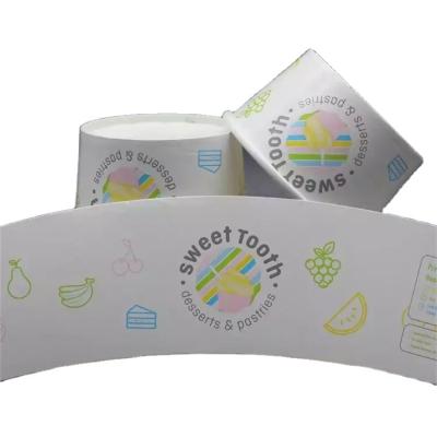 China Factory supply disposable PE coated paper cup raw material for paper cup fan for sale