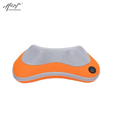 China Neck Neck Shoulder 3D Massage Kneading Pillow with Heat and 8 Rotating Nodes for Muscle Pain Relief Back Massager for sale