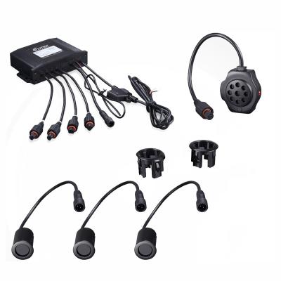 China Waterproof Vehicle 24V Corner Scanning Ultrasonic Parking Sensor With 3 Sensors for sale