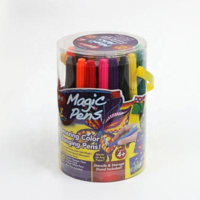 China +3 Years Pen Set Marker Magic Pen Marker Change Color for sale