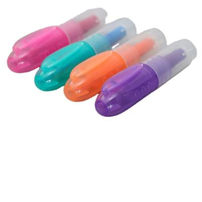 China office & Mini School Markers Promotional Multicolor Fluorescent Highlighter Bar Pen For Drawing for sale