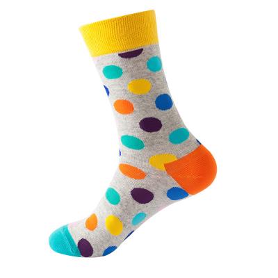 China New Fashion Dots Colorful Pattern Design QUICK DRY Hip Hop KTM Street Socks Trendy Socks for sale