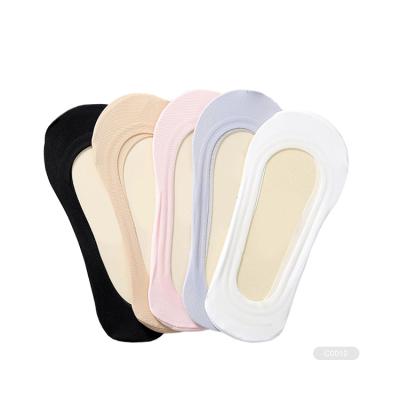 China KT1- C0043 Sustainable Low Ballerinas Cut Out Ballet Socks For Adults for sale