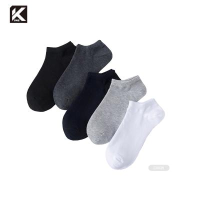 China KT1- D054 Viable Mens Low Cut Ankle Socks Mens Sneaker Socks Shortly 100 Cotton Ankle Men's Socks for sale