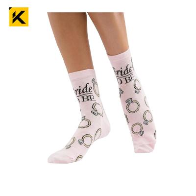 China KT1-A1122 Viable Bridal Socks Bride Socks Bridesmaid Socks for sale