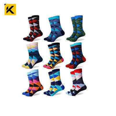 China Viable Colorful Smart KT1-A265 Men's Colorful Men's Socks For Men's Cotton Colorful Sock for sale