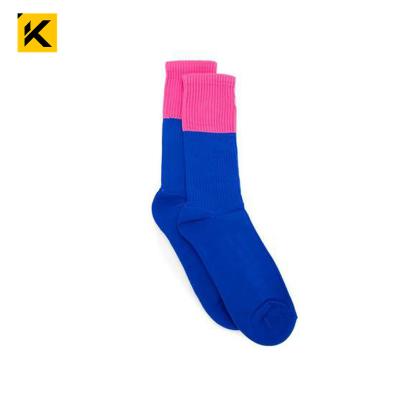 China Viable Socks KT1-A966 Toned Two Socks Quilting Socks 90% Cotton for sale