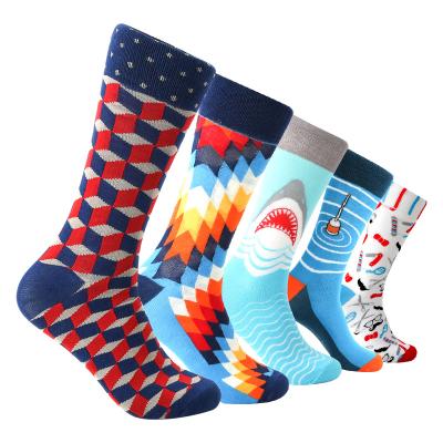 China Sustainable Colorful KTP-0911 Mens Designer Socks Sale for sale