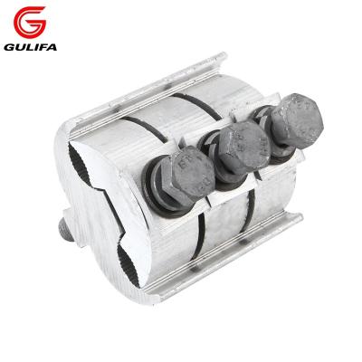 China Aluminum, copper and aluminum overhead power line fittings, parallel groove copper flange and connectors for sale