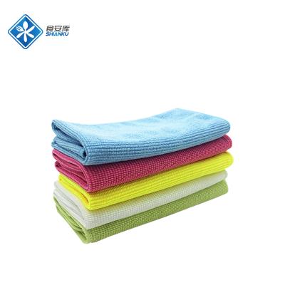 China Food Grade High Sustainable Soft Cleaning Microfiber Absorbent Cloth for sale