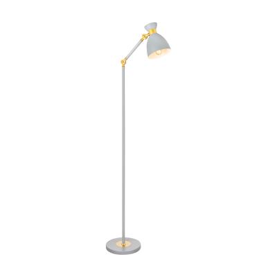 China Nordic Home Decor Floor Lamp Newest Modern White Straight Living Room Floor Lamps for sale