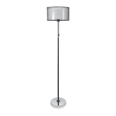 China Modern Hot Sale Modern Living Room Lamps With Gray Shade Minimalist Home Floor Lamp for sale