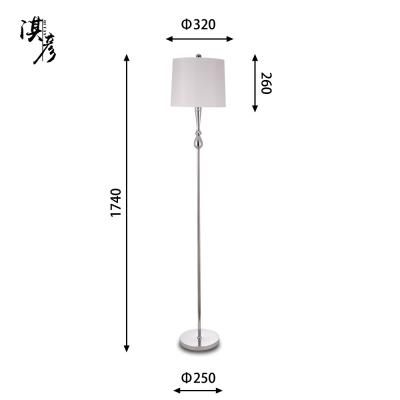 China Restaurant Hotel Bedroom Decor Luxury Floor Light Modern Style Hot Selling European Floor Lamp for sale